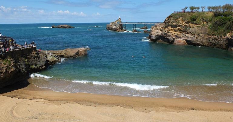 T3 Centre Proche Plage Avec Parking Privatif Biarritz Esterno foto